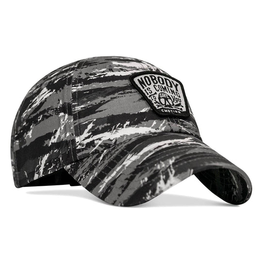 One Revolver Surfboards - Nobody Is Coming To Save You Skull Patch Ripstop Snapback HEADWEAR