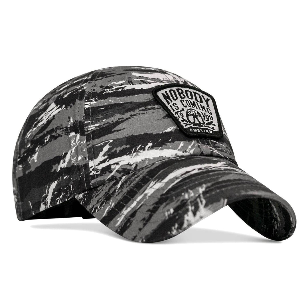 Nobody Is Coming To Save You Skull Patch RipStop Low Pro Operator Hat - One Revolver Surfboards