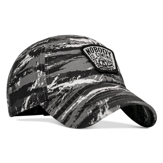 Nobody Is Coming To Save You Skull Patch RipStop Low Pro Operator Hat - One Revolver Surfboards