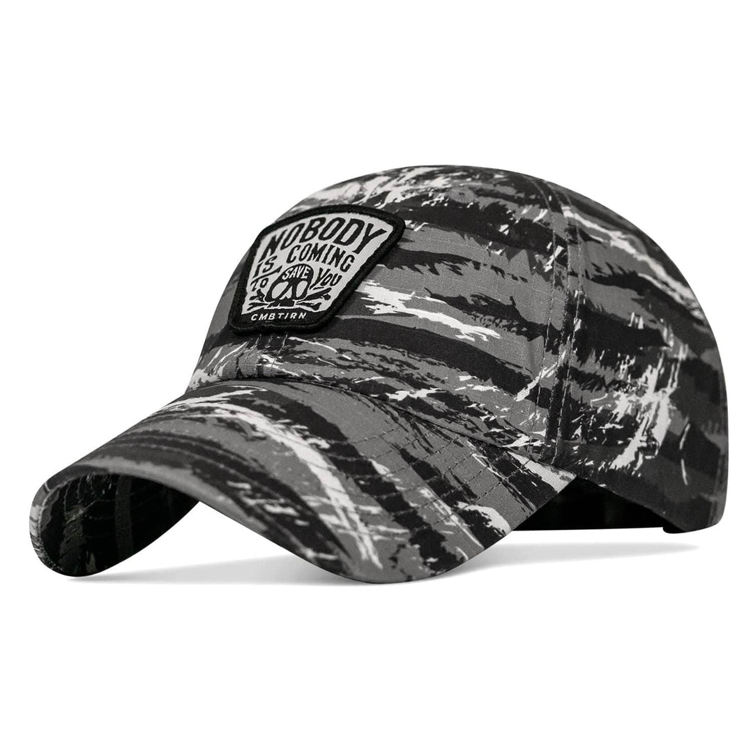 Nobody Is Coming To Save You Skull Patch RipStop Low Pro Operator Hat - One Revolver Surfboards