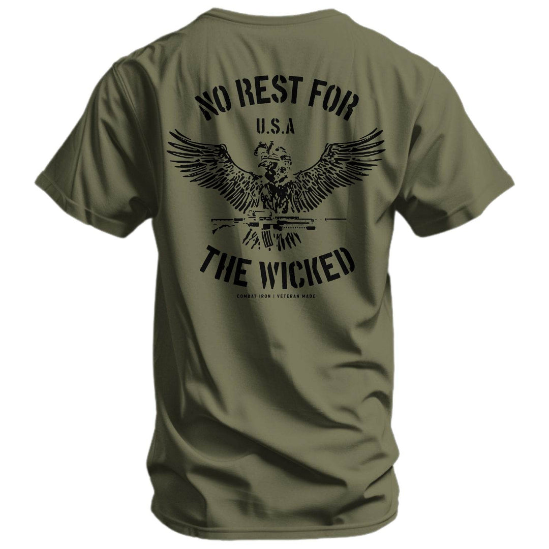 No Rest For The Wicked Men's T-Shirt - One Revolver Surfboards