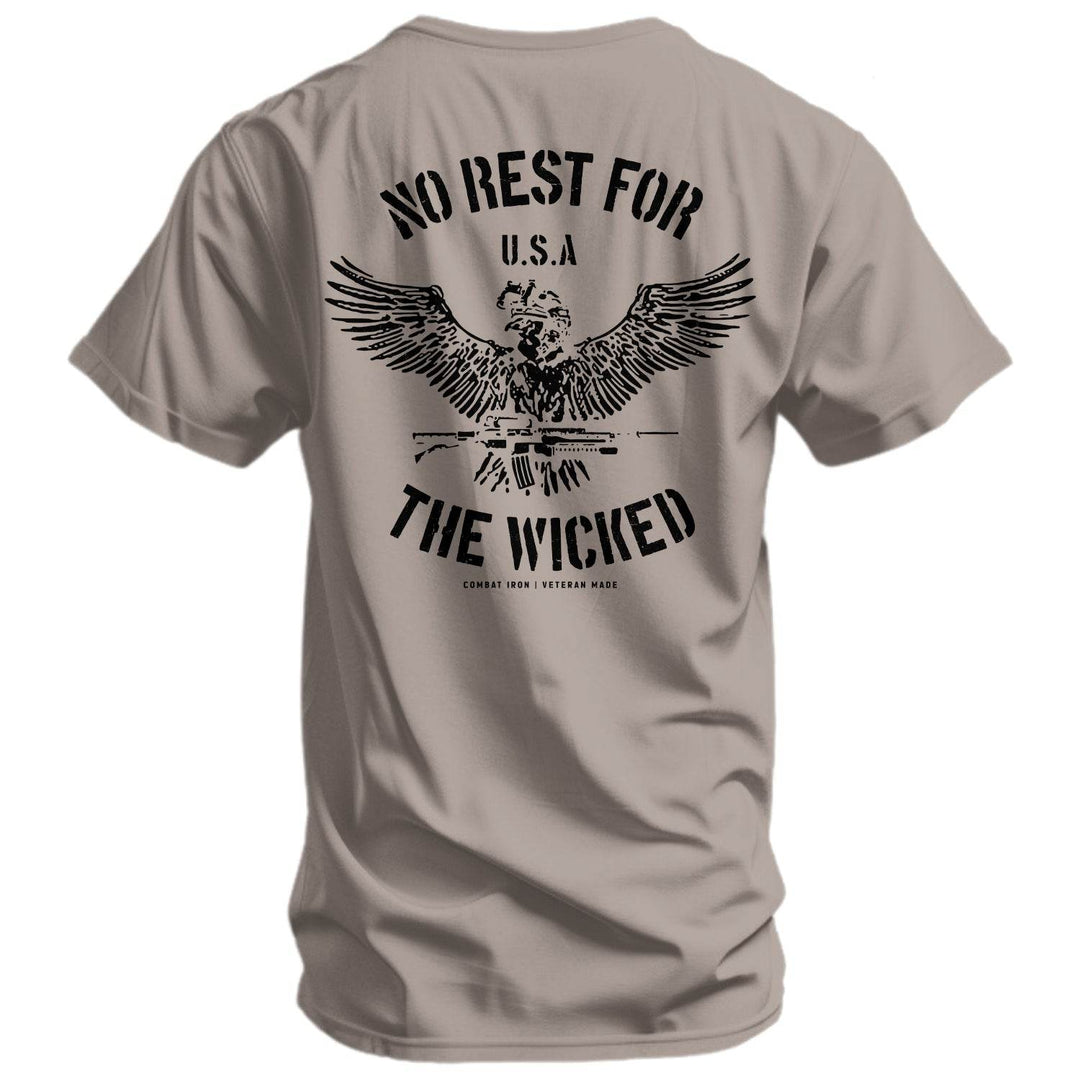 No Rest For The Wicked Men's T-Shirt - One Revolver Surfboards