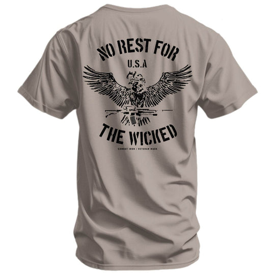No Rest For The Wicked Men's T-Shirt - One Revolver Surfboards