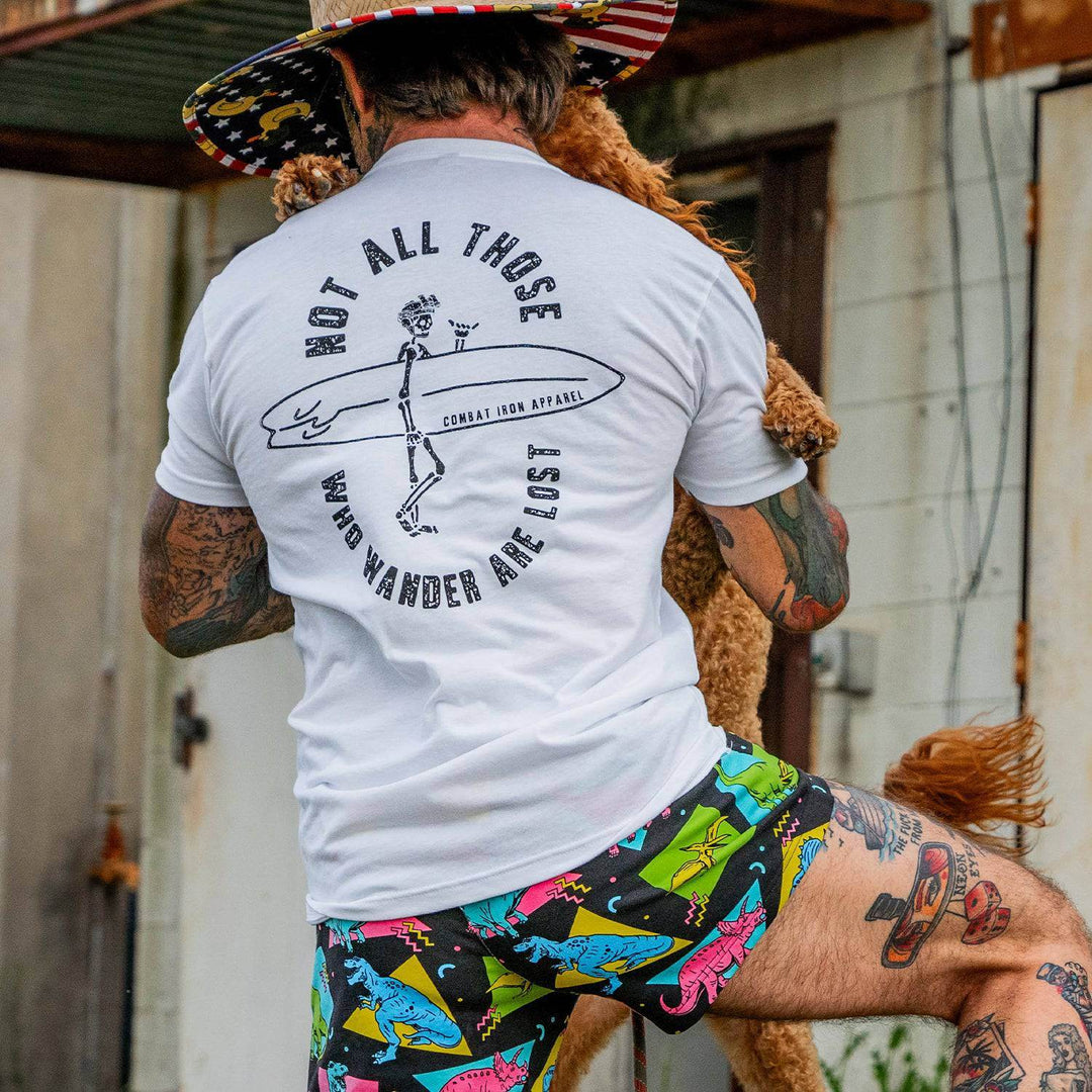 Not All Those Who Wonder Are Lost Men's T-Shirt - One Revolver Surfboards