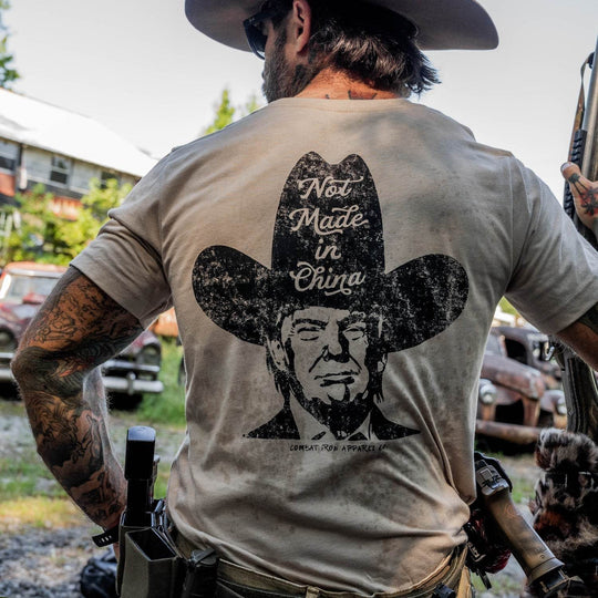Not Made In China Trump Men's T-Shirt - One Revolver Surfboards