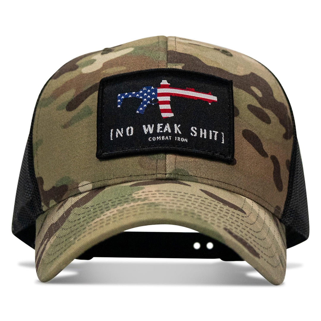 One Revolver Surfboards - No Weak Shit Patch Snapback Hat HEADWEAR