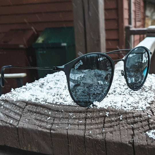 One Revolver Surfboards - Black - Jet Black Lens Polarized - Ocean Ave Ocean Ave