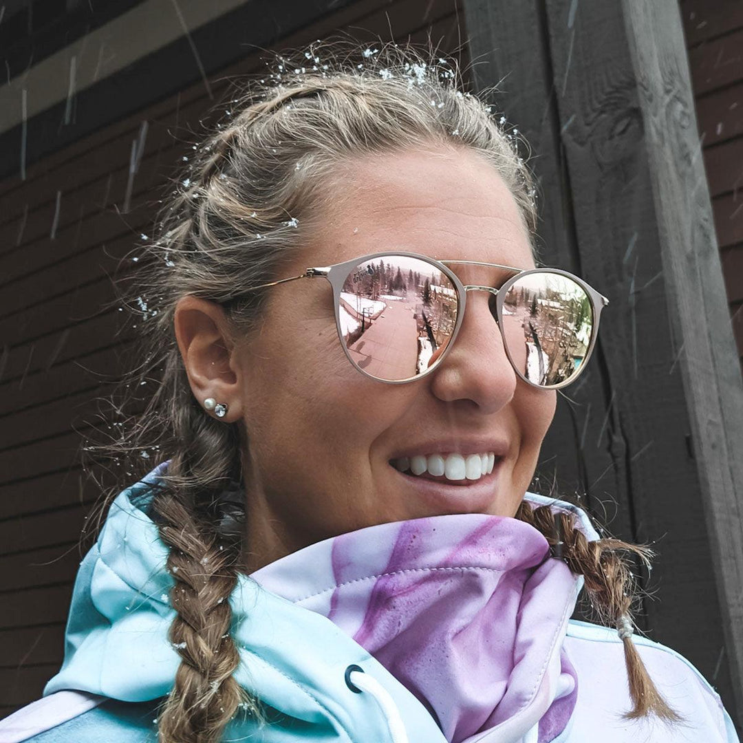 One Revolver Surfboards - Mauve Pink - Rose Lens Polarized - Ocean Ave Ocean Ave