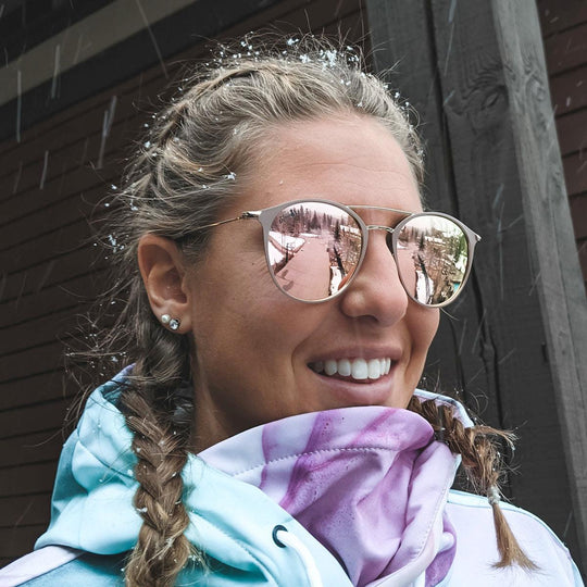 One Revolver Surfboards - Mauve Pink - Rose Lens Polarized - Ocean Ave Ocean Ave