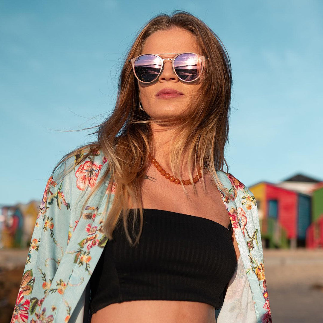 One Revolver Surfboards - Mauve Pink - Rose Lens Polarized - Ocean Ave Ocean Ave