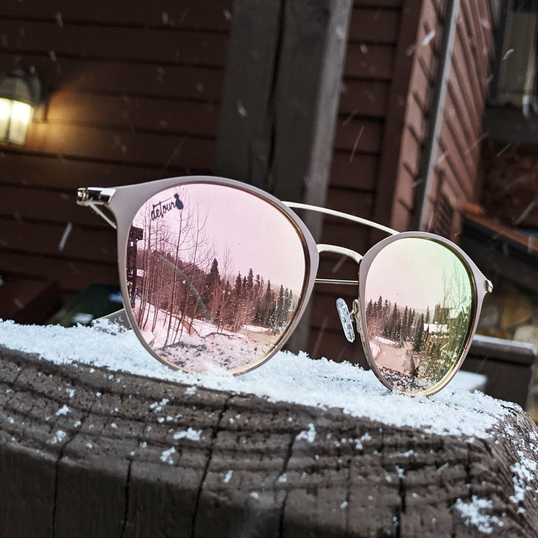One Revolver Surfboards - Mauve Pink - Rose Lens Polarized - Ocean Ave Ocean Ave