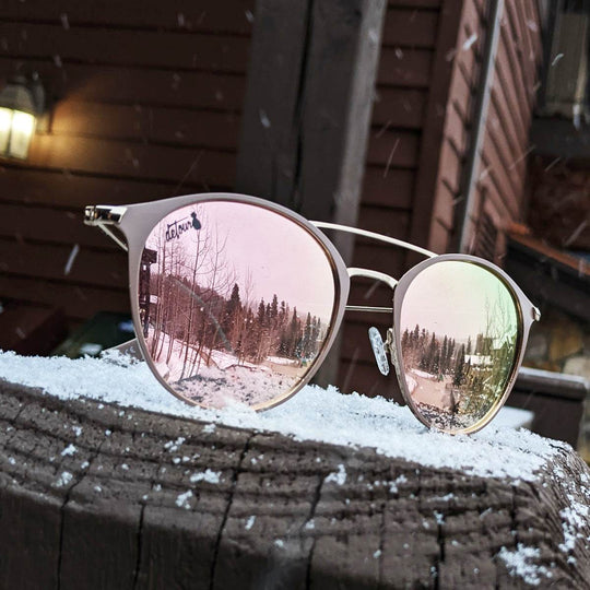 Mauve Pink - Rose Lens Polarized - Ocean Ave - One Revolver Surfboards