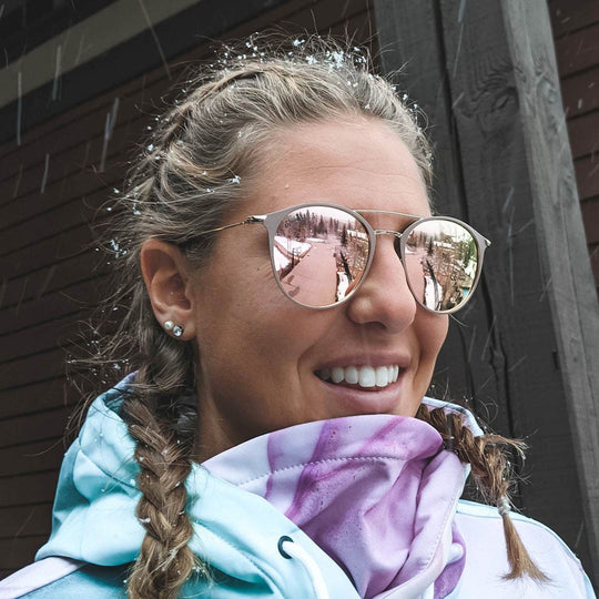 Mauve Pink - Rose Lens Polarized - Ocean Ave - One Revolver Surfboards