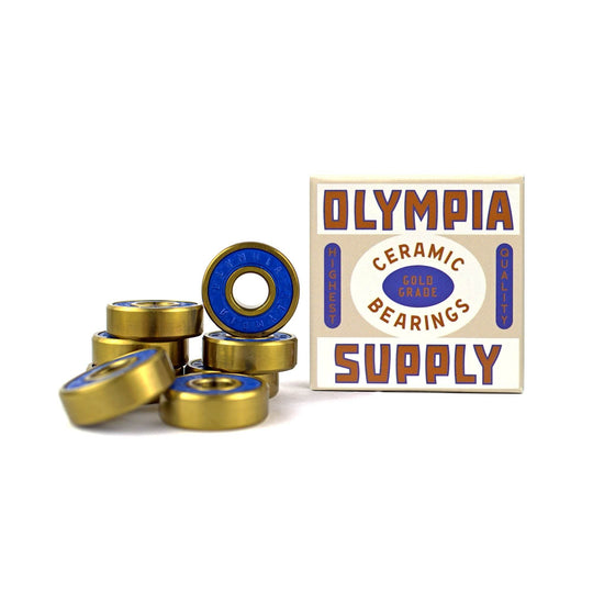 Olympia Supply Gold Grade Ceramic Bearings - One Revolver Surfboards