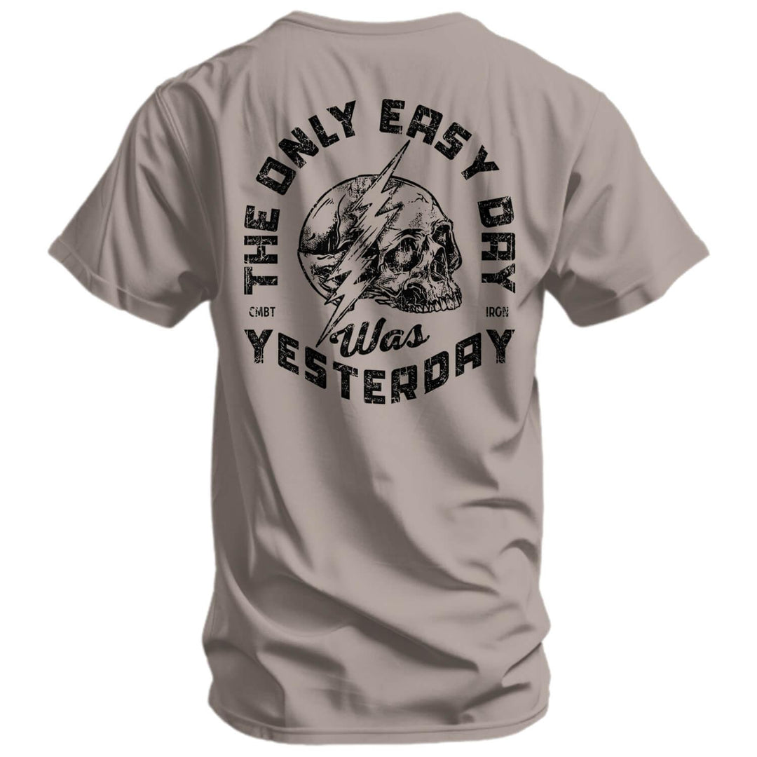 One Revolver Surfboards - Only Easy Day Was Yesterday Skull Men&