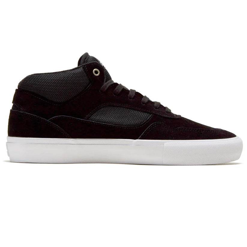 OPUS STANDARD MID BLACK/WHITE SKATEBOARD SHOES - One Revolver Surfboards