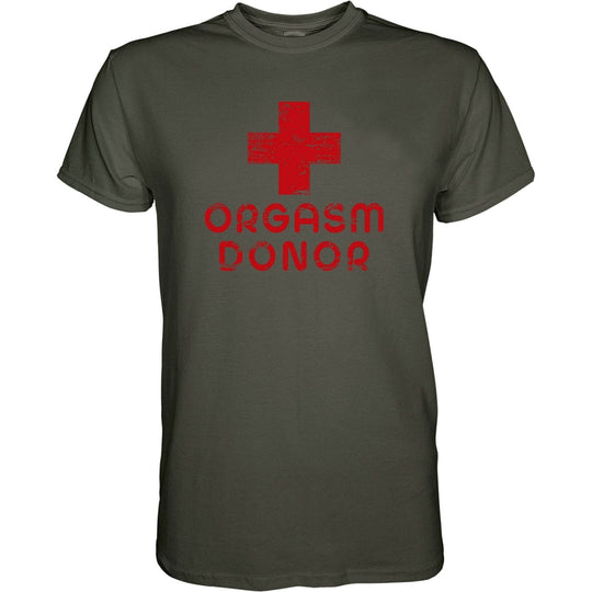 Orgasm Donor Men's T-Shirt - One Revolver Surfboards