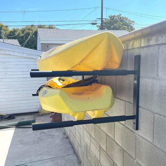 Double SUP & Longboard Paddleboard Wall Storage Rack - Surf Racks - One Revolver Surfboards