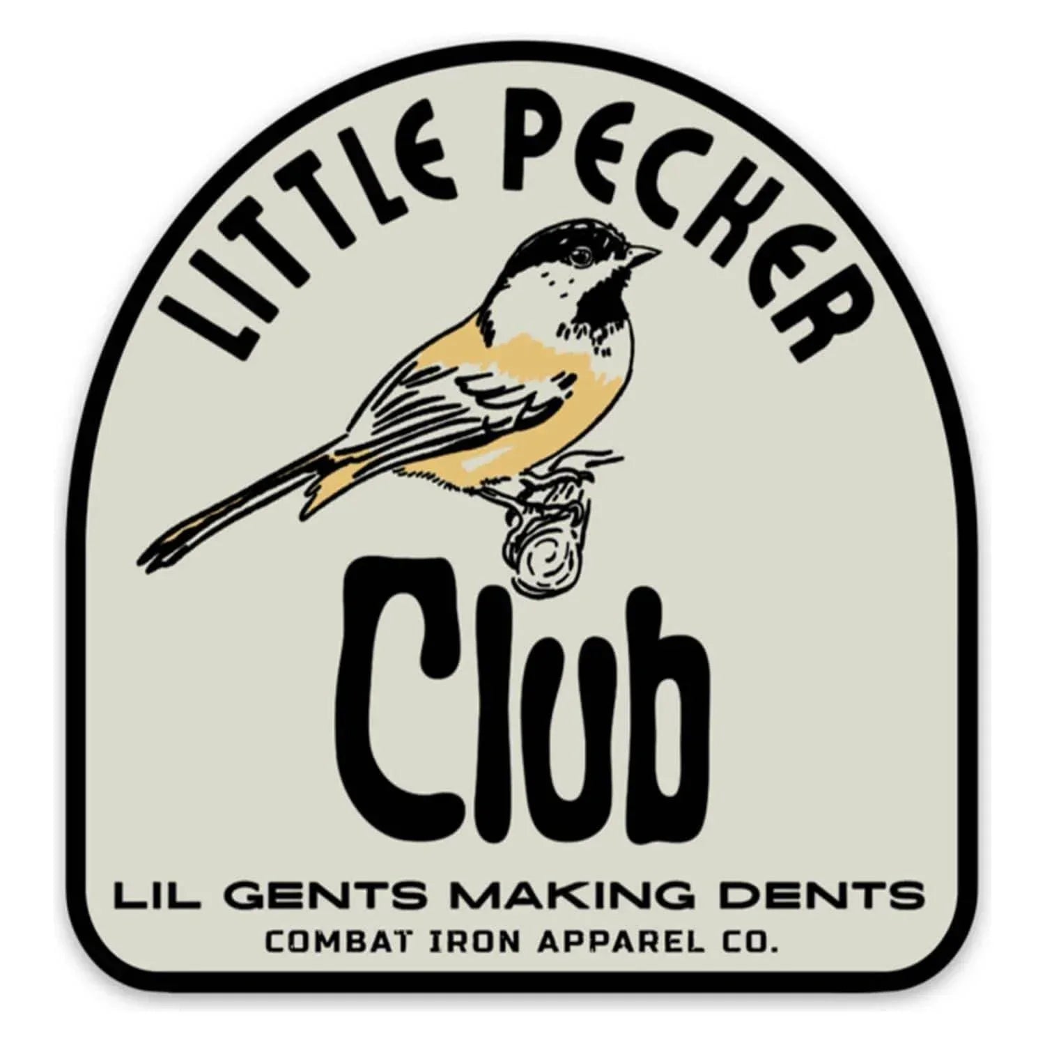 One Revolver Surfboards - LITTLE PECKER CLUB DECAL DECAL