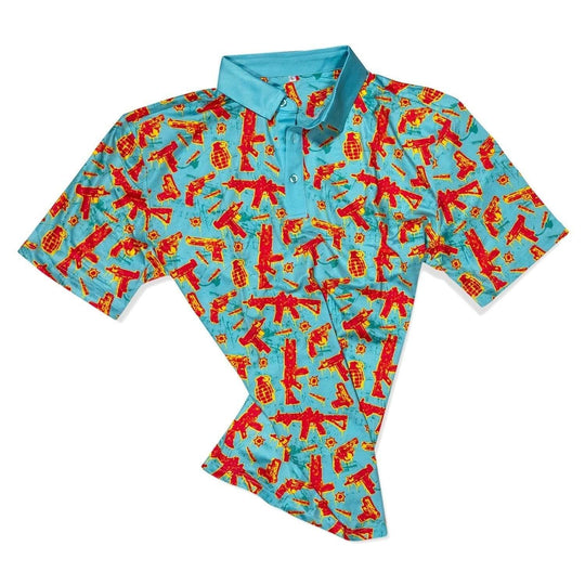 Men's All Stretch Golf Polo - One Revolver Surfboards