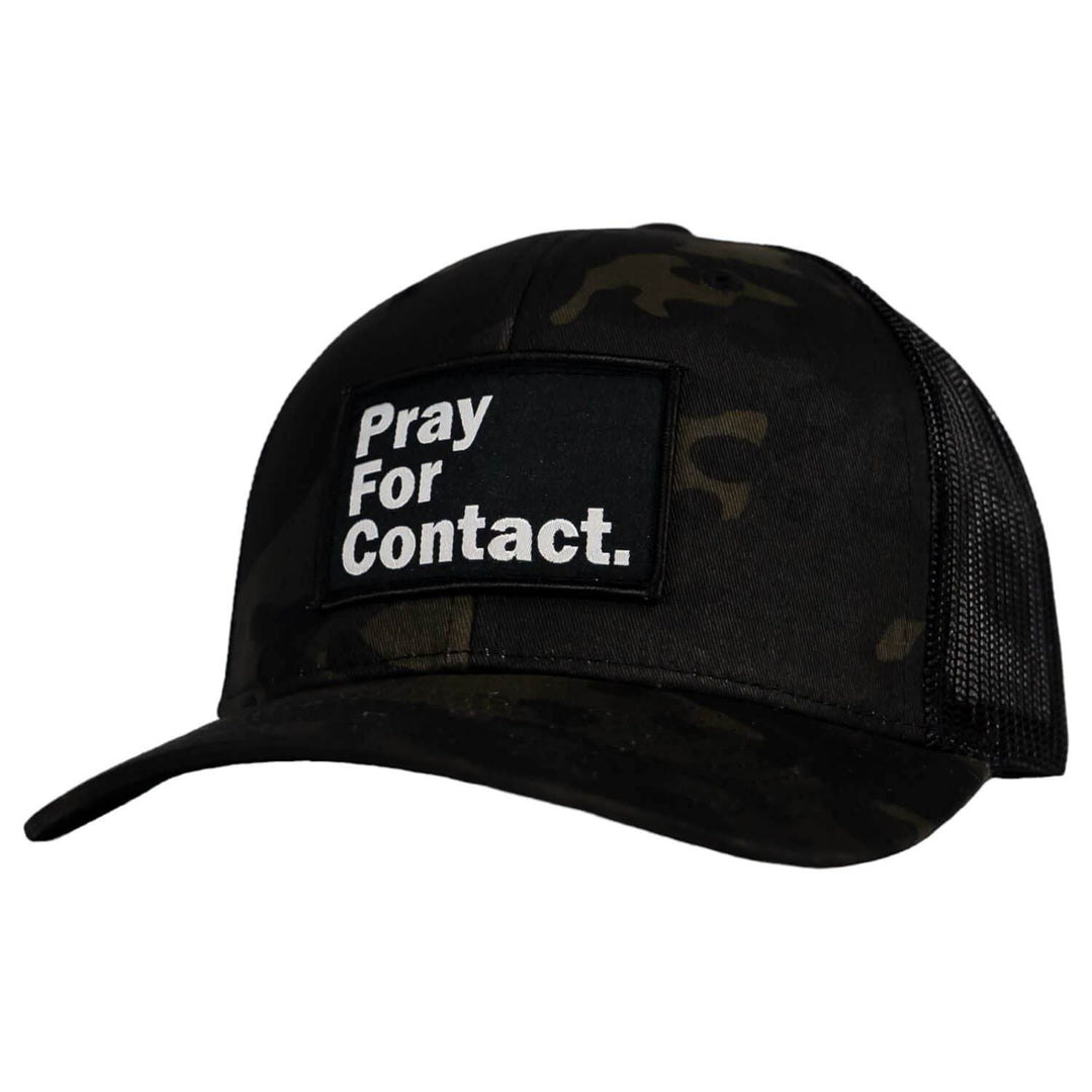 PRAY FOR CONTACT Patch Snapback HAT - One Revolver Surfboards