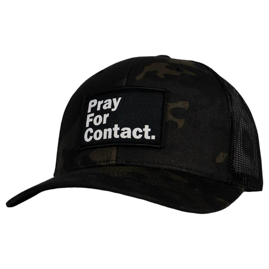 PRAY FOR CONTACT Patch Snapback HAT - One Revolver Surfboards