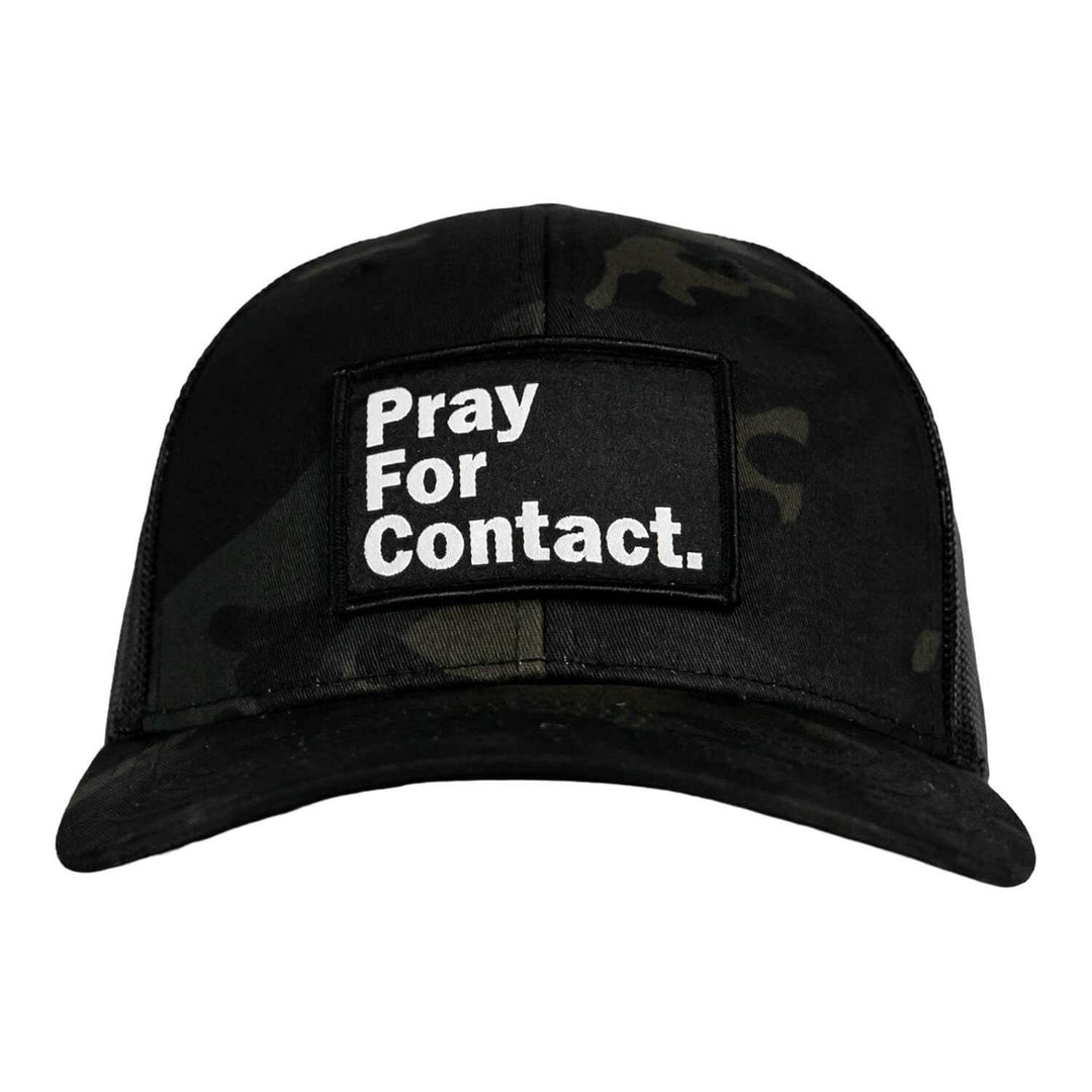 PRAY FOR CONTACT Patch Snapback HAT - One Revolver Surfboards