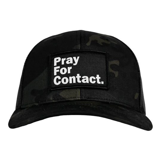 PRAY FOR CONTACT Patch Snapback HAT - One Revolver Surfboards