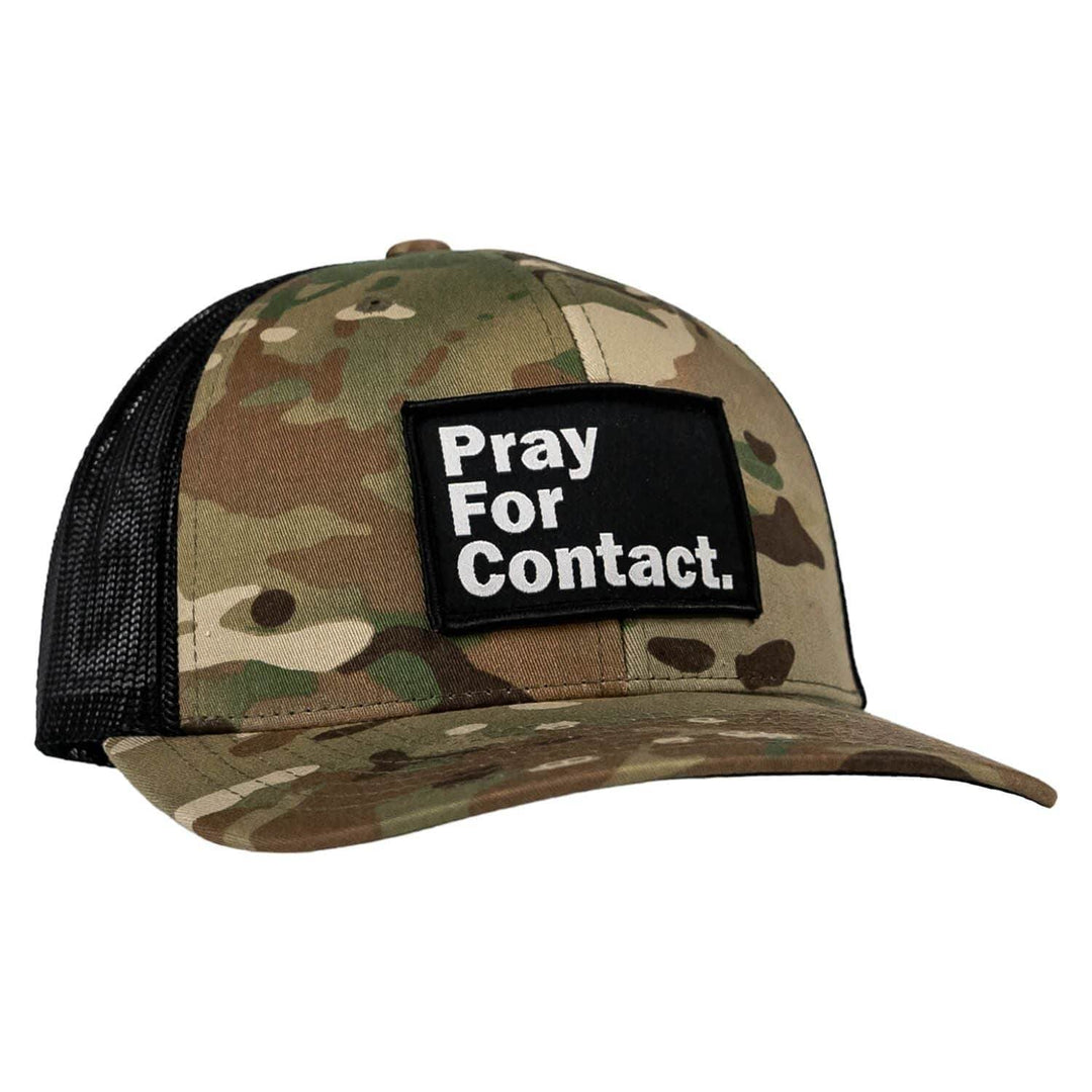 PRAY FOR CONTACT Patch Snapback HAT - One Revolver Surfboards