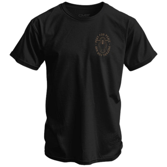 Pray For Peace. Prepare For War. Men's T-Shirt - One Revolver Surfboards