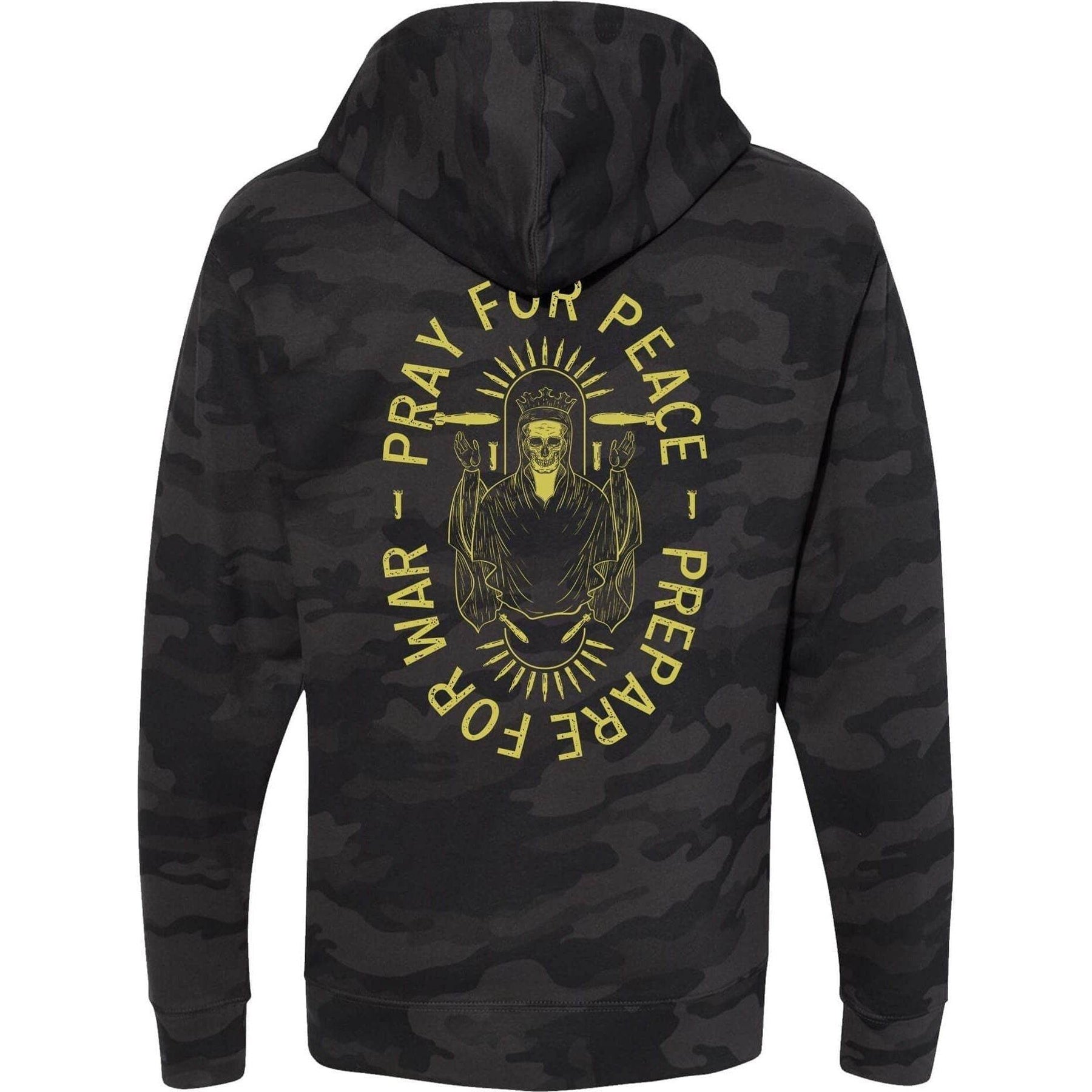 Pray For Peace. Prepare For War. Hoodie - One Revolver Surfboards