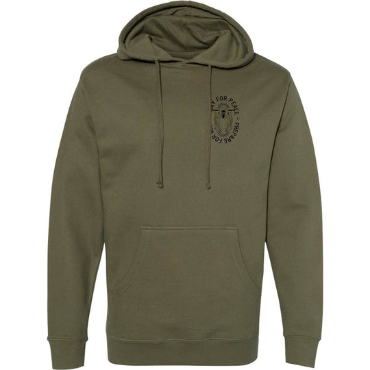 Pray For Peace. Prepare For War. Hoodie - One Revolver Surfboards