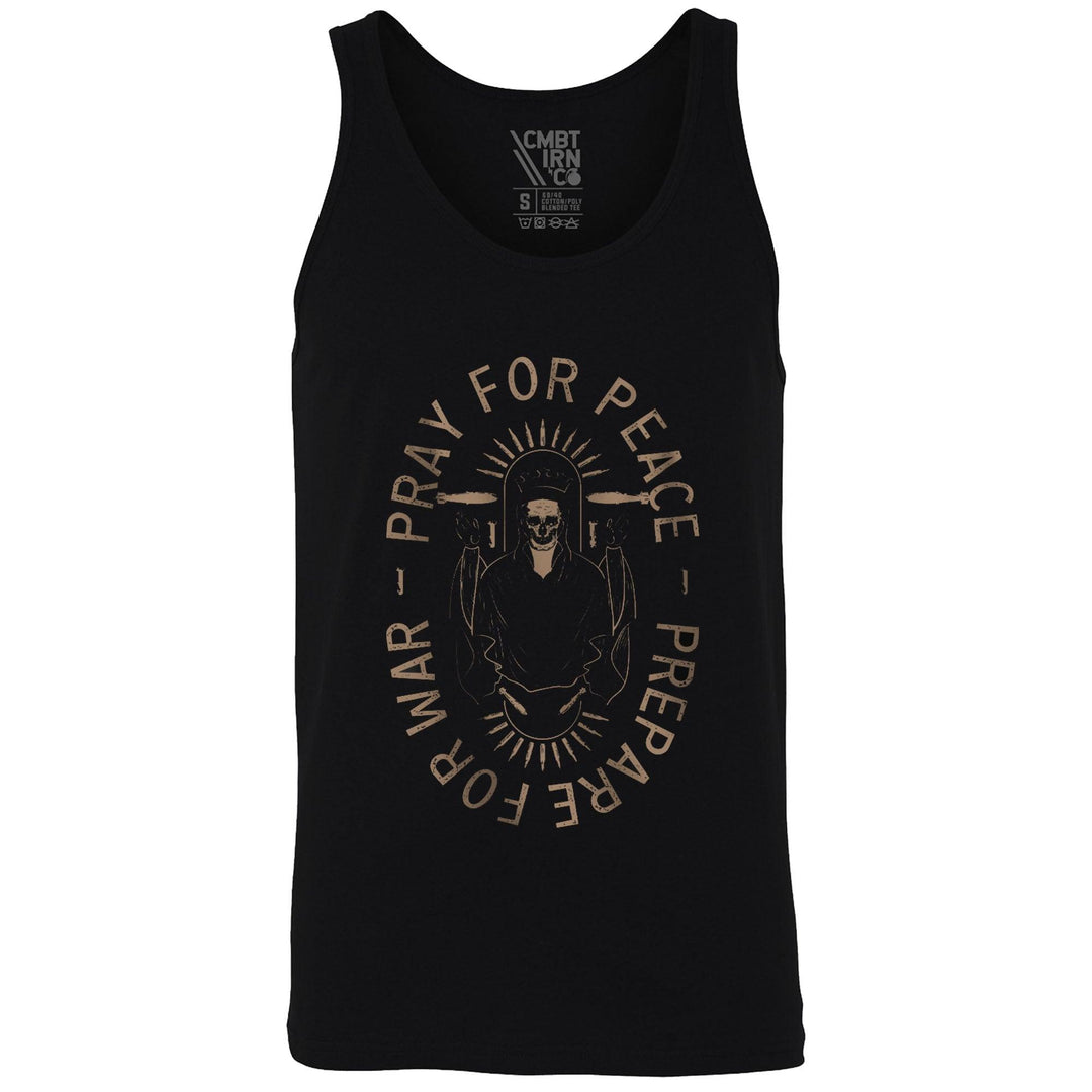 One Revolver Surfboards - Pray For Peace. Prepare For War. Men's Tank MEN'S TANK TOP