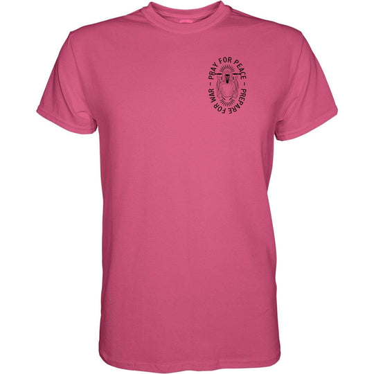 Pray For Peace. Prepare For War. Men's T-Shirt - One Revolver Surfboards
