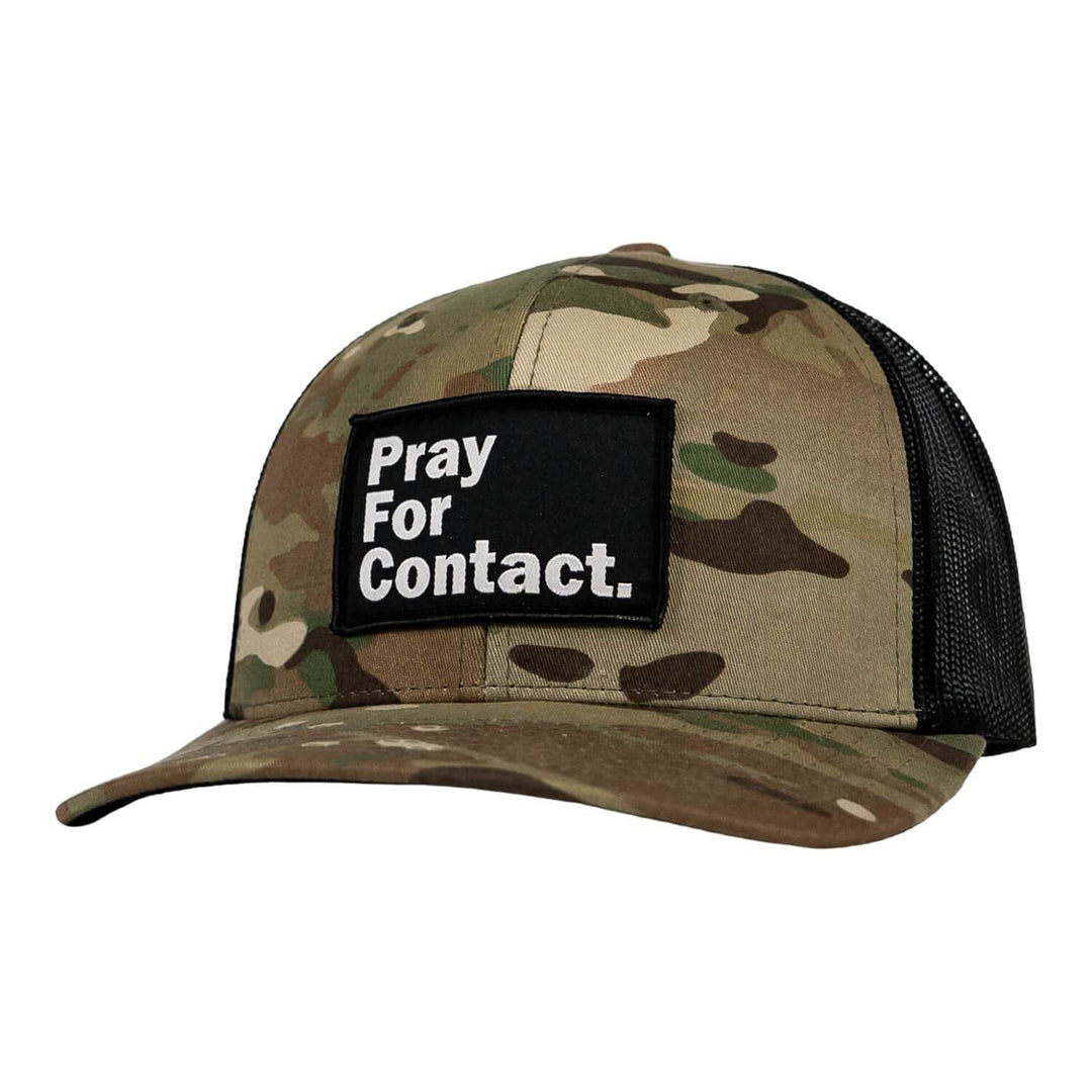 PRAY FOR CONTACT Patch Snapback HAT - One Revolver Surfboards
