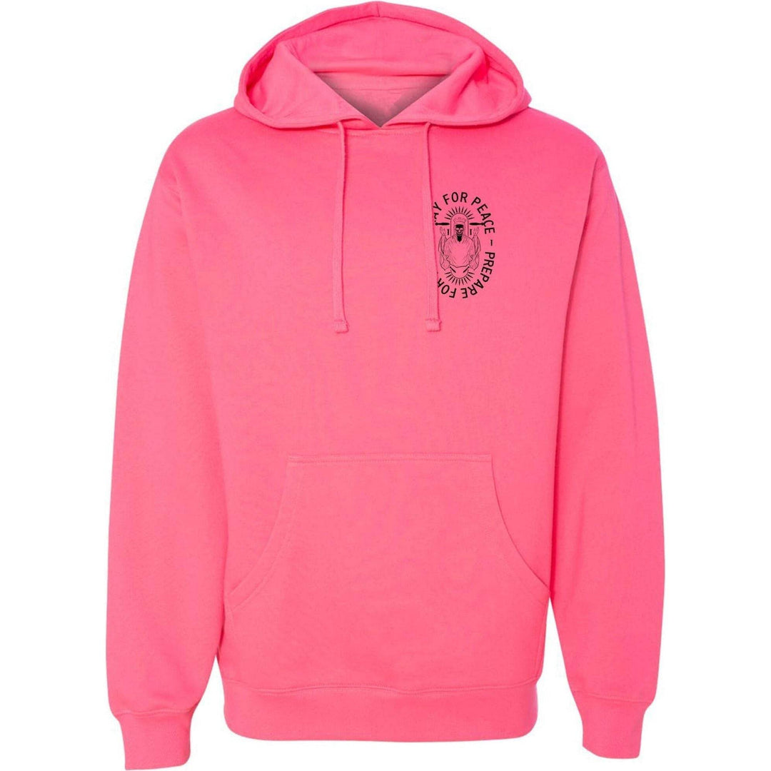 Pray For Peace. Prepare For War. Hoodie - One Revolver Surfboards