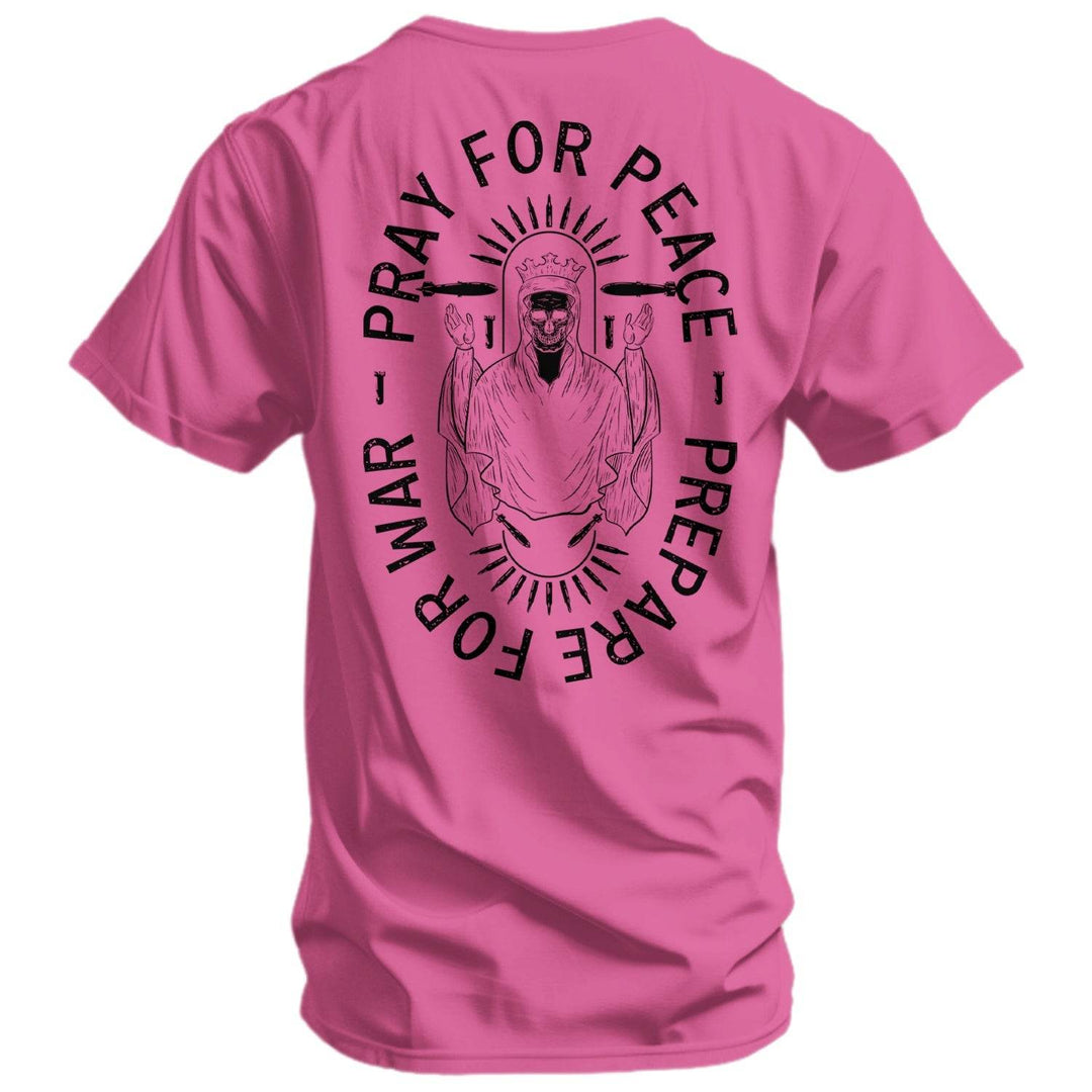 Pray For Peace. Prepare For War. Men's T-Shirt - One Revolver Surfboards