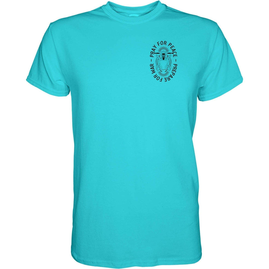 Pray For Peace. Prepare For War. Men's T-Shirt - One Revolver Surfboards
