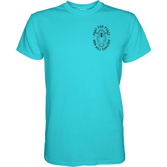 Pray For Peace. Prepare For War. Men's T-Shirt - One Revolver Surfboards