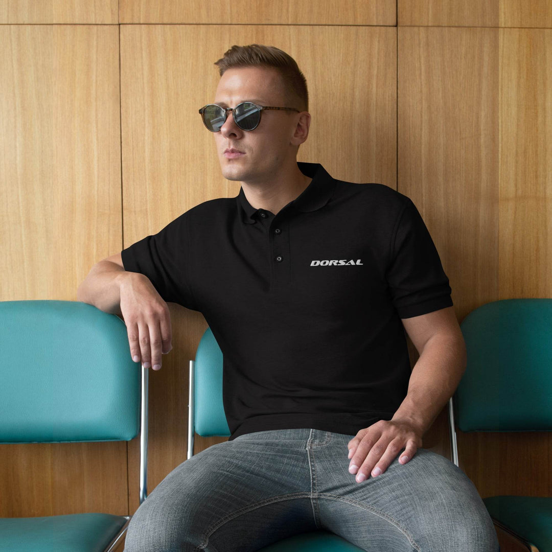 DORSAL Men's Premium Polo - One Revolver Surfboards