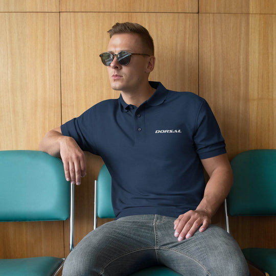 DORSAL Men's Premium Polo - One Revolver Surfboards