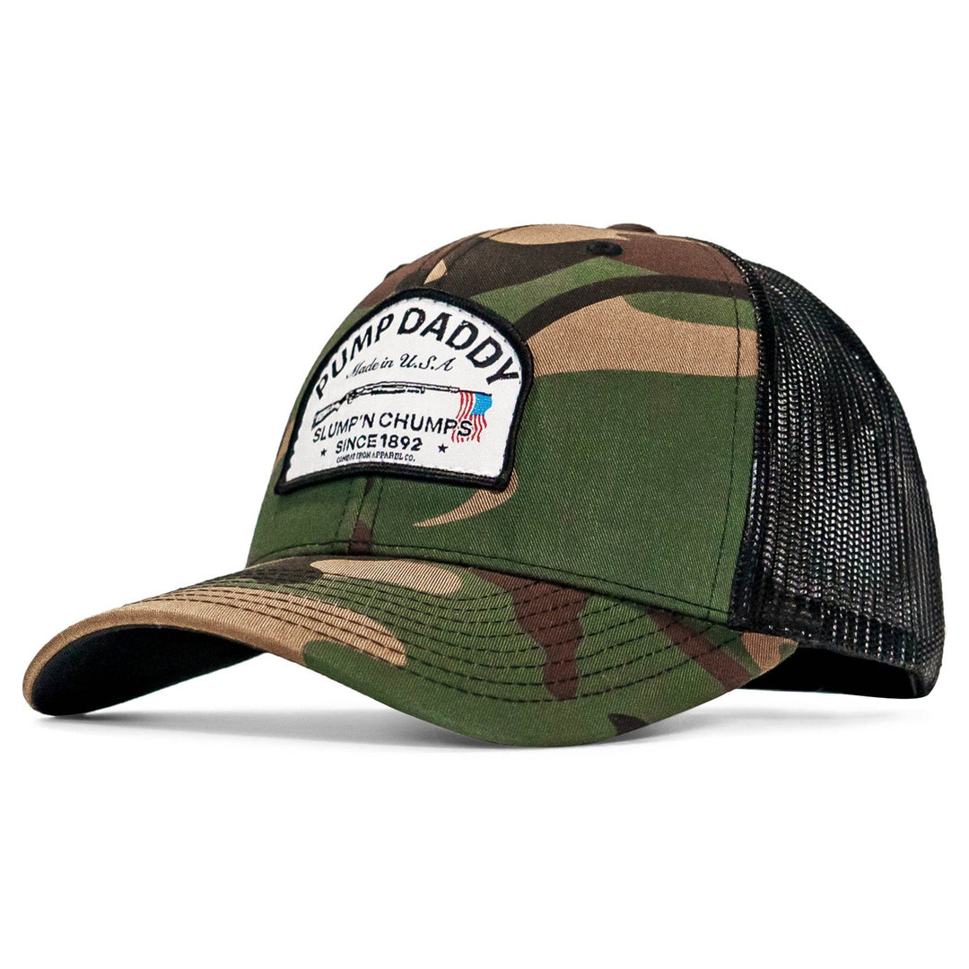 Pump Daddy Slump'n Chumps Original Patch SnapBack - HEADWEAR - One Revolver Surfboards