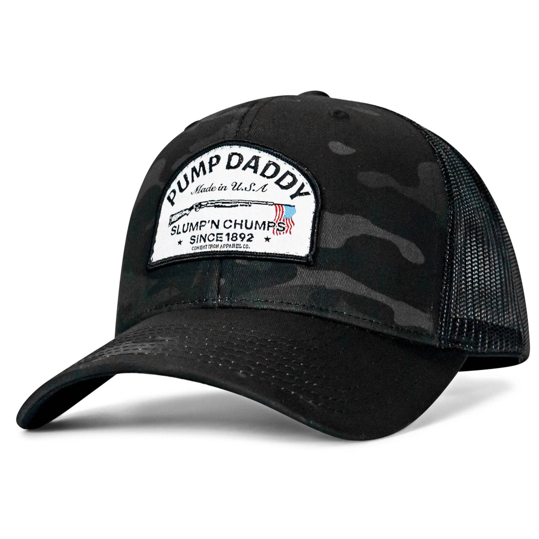 Pump Daddy Slump'n Chumps Original Patch SnapBack - HEADWEAR - One Revolver Surfboards