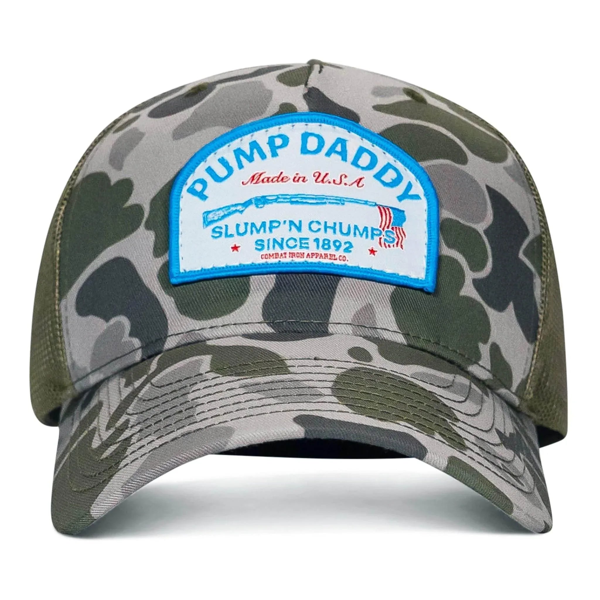 One Revolver Surfboards - Pump Daddy Slump'n Chumps USA Patch SnapBack HEADWEAR