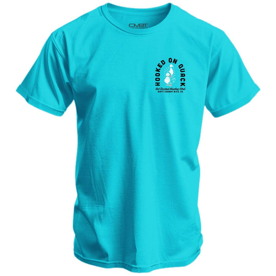 Hooked On Quack Hunter ' Get Ducked' Men's T-Shirt - One Revolver Surfboards