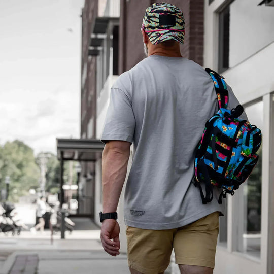 One Revolver Surfboards - American Flag PVC Patch Waterproof Weekender Snapback WEEKENDER MESH SNAPBACK