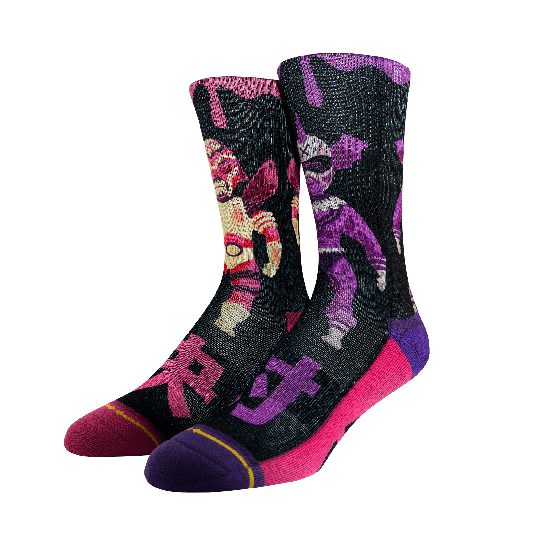 Merge4 Brandon Ragnar Epic Duel 1 Crew Socks - One Revolver Surfboards