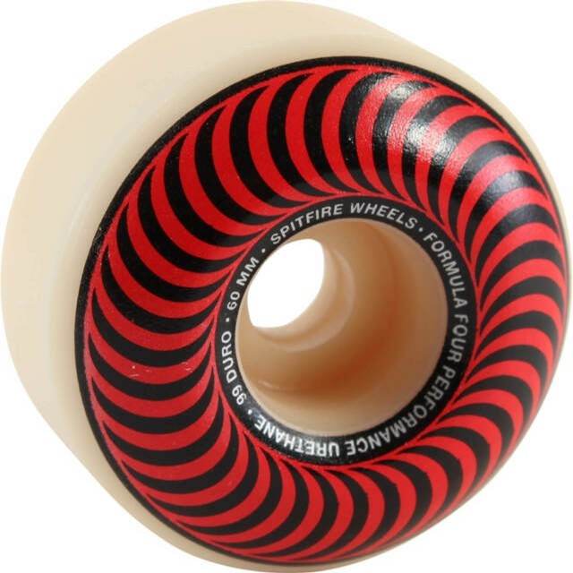 Spitfire F4 Classics 60mm 99a Skateboard Wheels - One Revolver Surfboards
