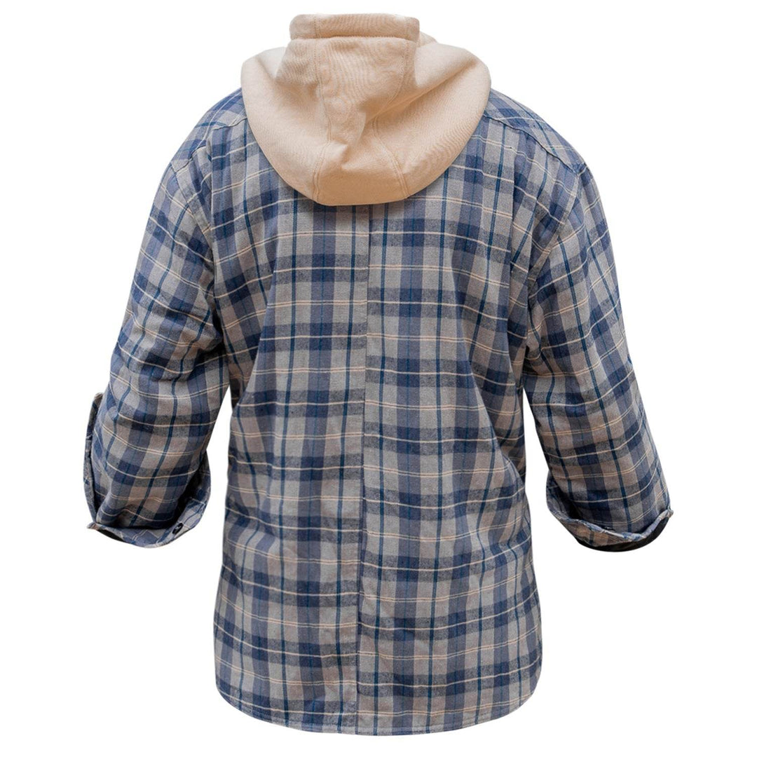 Frontier Zip Flannel with hood - One Revolver Surfboards