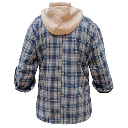Frontier Zip Flannel with hood - One Revolver Surfboards